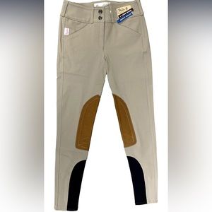 Tailored Sportsman Kids Sock Bottom Breeches - Size 12R - NWT Trophy Hunter
